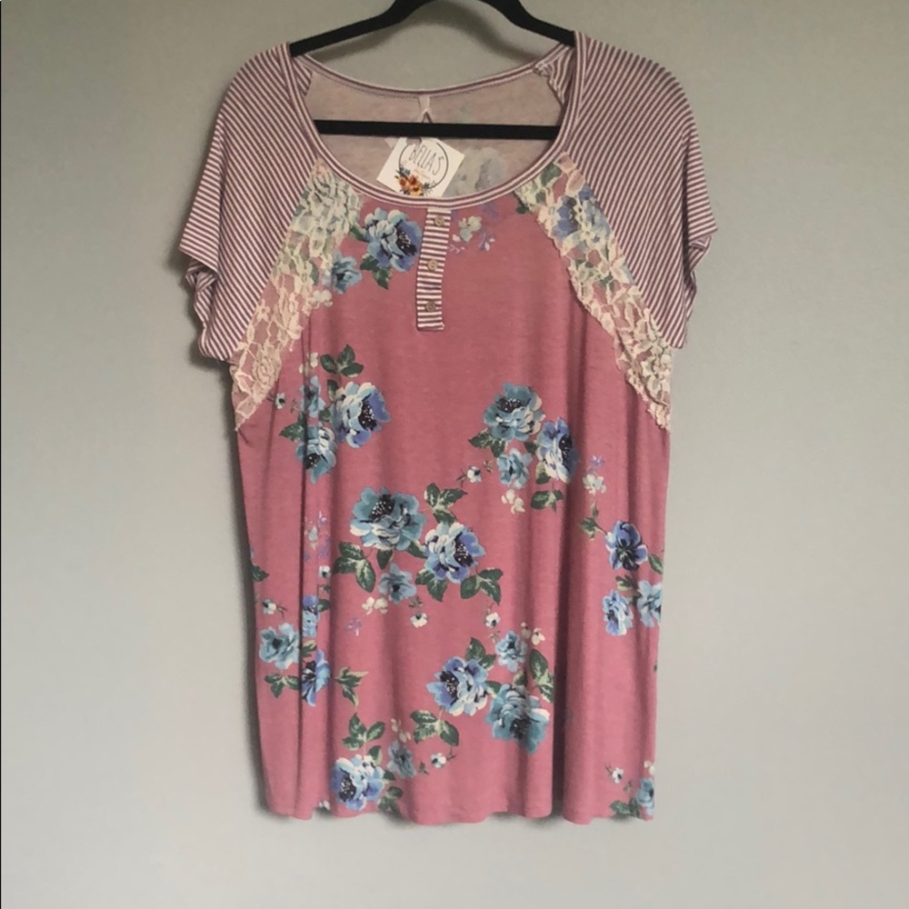 Floral Lace Top